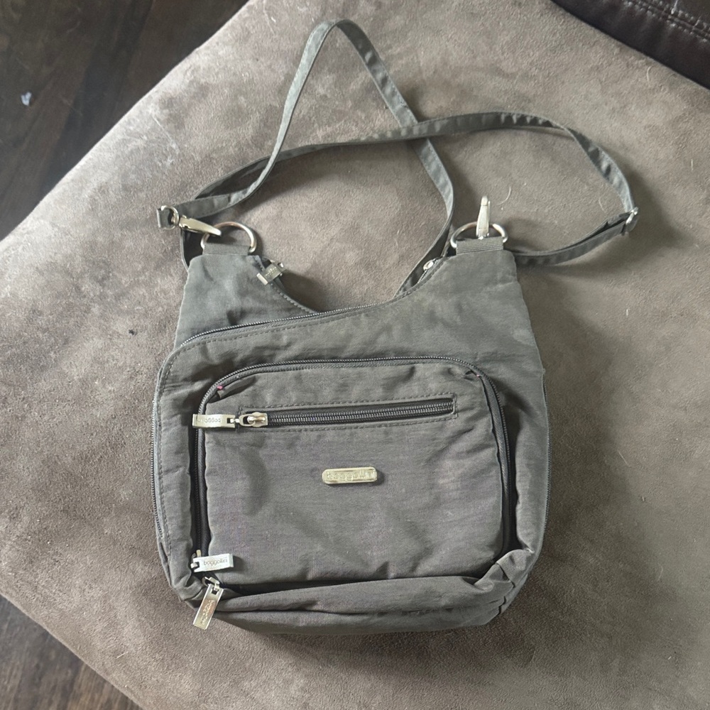 Baggallini Charcoal Crossbody Bag